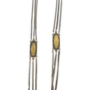 LUCKY BRAND Vintage Inspired Long Boho Statement Necklace